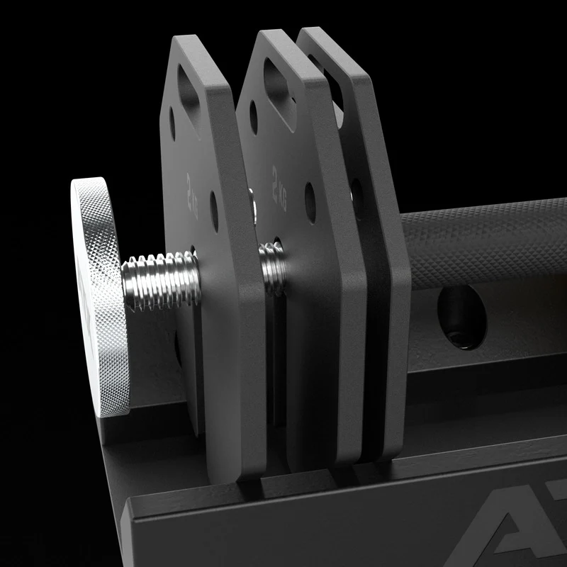 ATX® Octa Dumbbells 2 x 36 kg - Verstellbare Hanteln inkl. Ablageständer