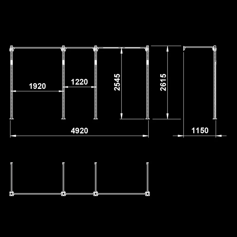 ATX® Functional WALL RIG 700 - BASIC 3