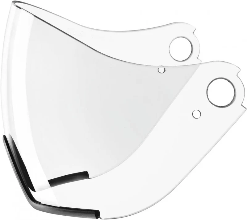 Uvex Finale Visor Ersatzvisier klar für Fahrradhelm, Größe 56-61 cm, 100% UV-Schutz, ideal für Dämmerung und dunkle Morgenstunden