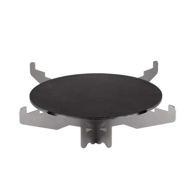 Petromax Grillplatte mit Kochkreuz für Raketenofen  Ø 27,5 cm, Stahl, optimale Wärmeverteilung, vielseitige Outdoor-Kochmöglichkeiten