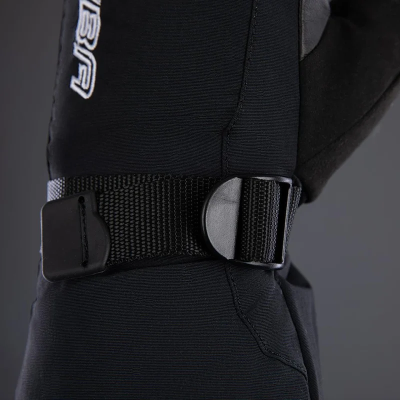 CHIBA Thermo Mitten - wasserdichte Winter-Radhandschuhe, Größe 9, schwarz