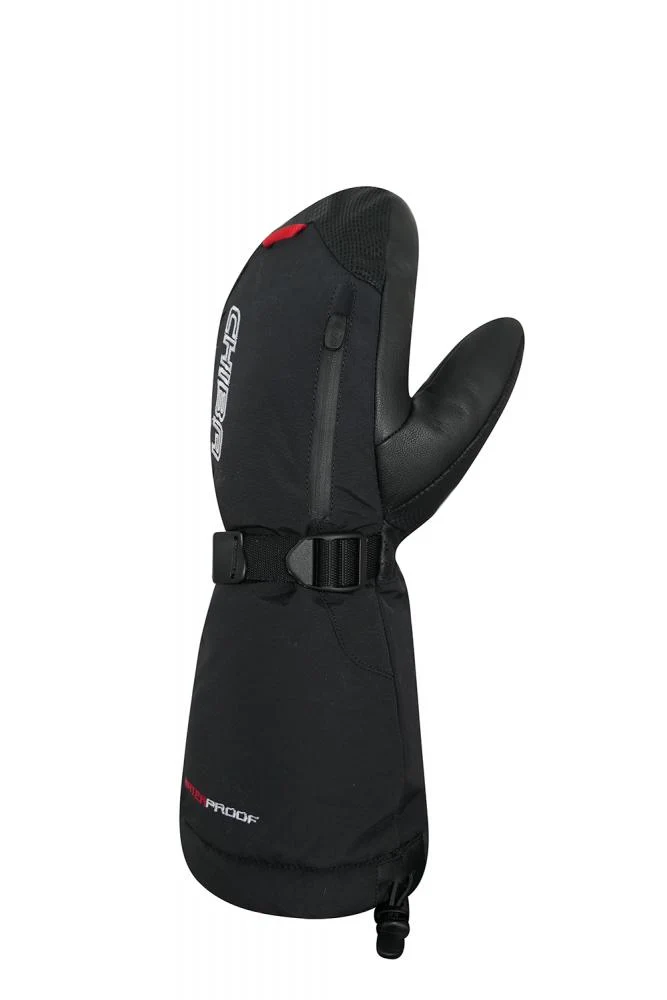 CHIBA Thermo Mitten - wasserdichte Winter-Radhandschuhe, Größe 9, schwarz