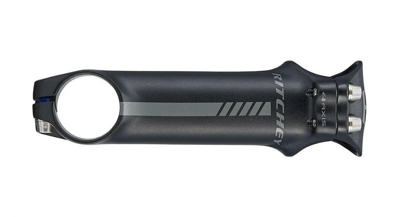 Ritchey Comp 4-Axis-44 Vorbau 31,8 mm, 120 mm, 6° Neigung, 44 mm Faceplate, 1 1/8" Gabelschaft, leichter Aluminium-Vorbau für präzises Lenkverhalten, BB Black