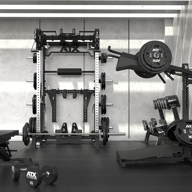 ATX® Multi Pull Half Rack mit 2 x 110 kg Steckgewichten