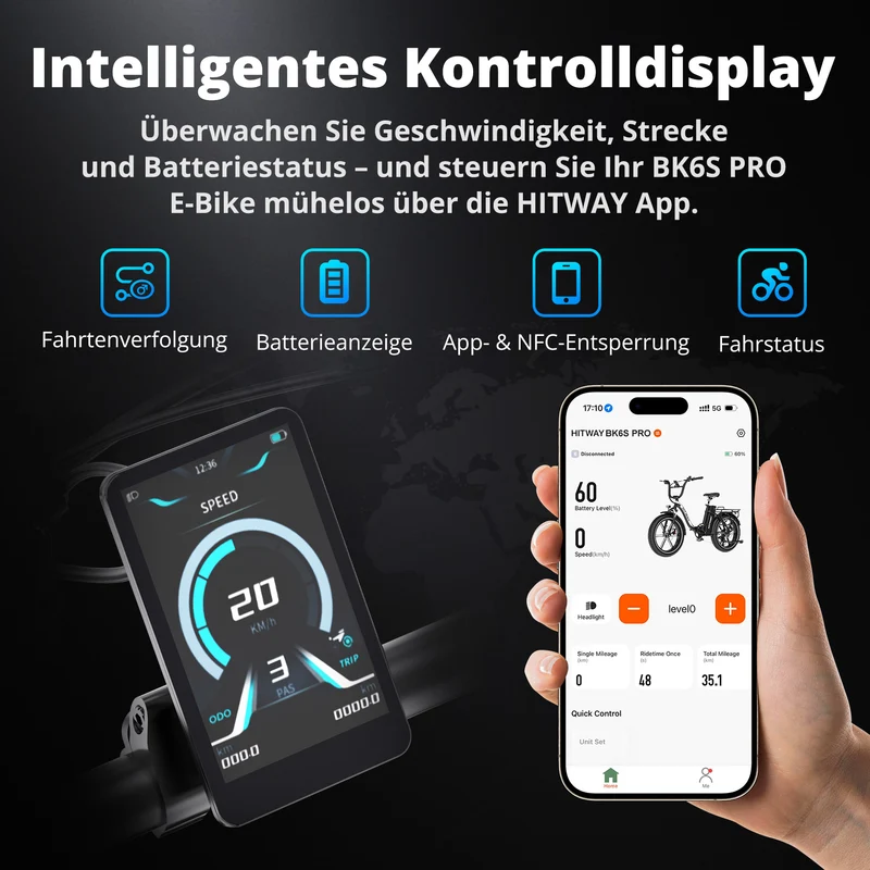 BK6S Pro Klapp-E-Bike