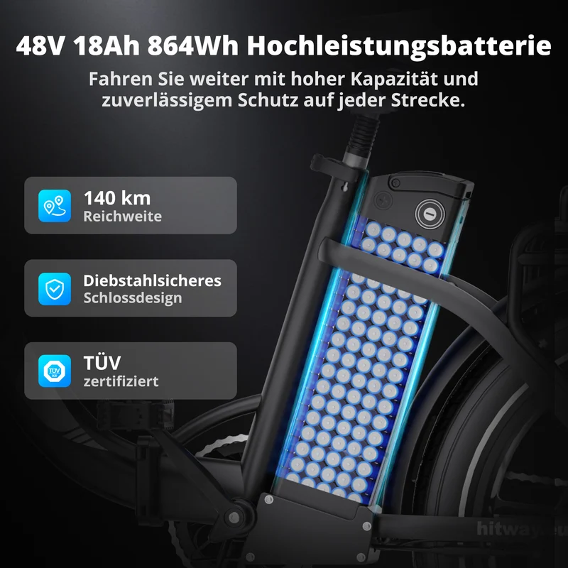BK6S Pro Klapp-E-Bike