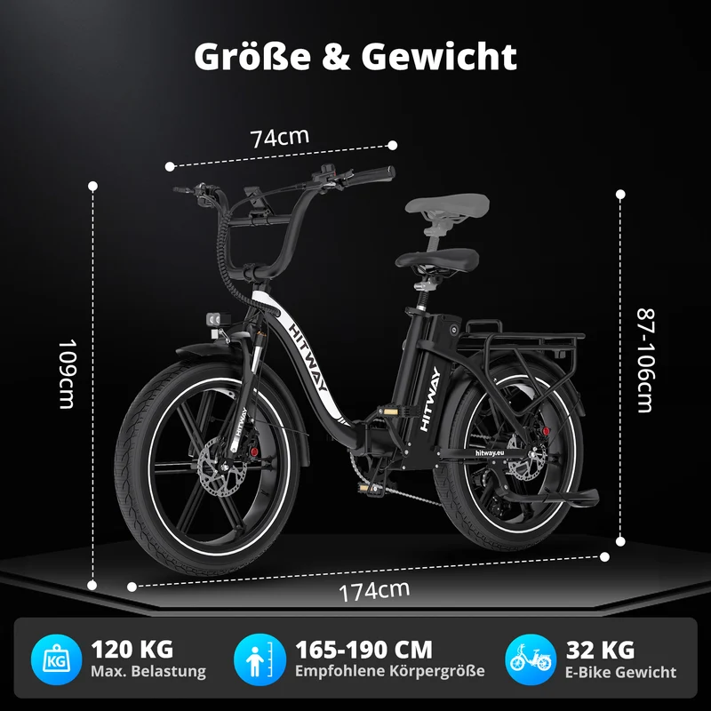 BK6S Pro Klapp-E-Bike