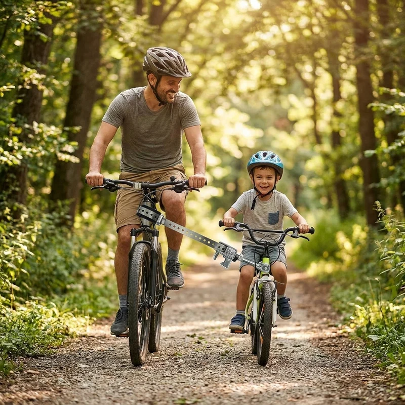 FollowMe Befestigungsset Unterrohr - Montage-Set für Kinderrad