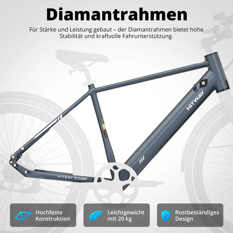 BK19 Pro Riemenantrieb E-Bike
