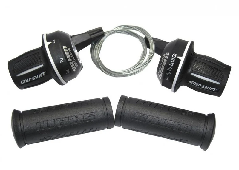 SRAM MRX Comp Drehgriff-Schalter Set 3x6 - präzise Schaltperformance für Trekking und MTB