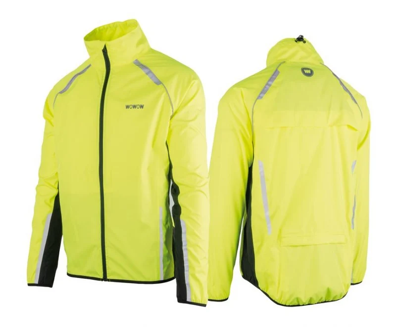 Wowow Wasser-Wind-Regen Jacke Ben Nevis gelb mit reflekt Oberflächen XL