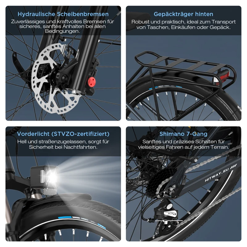 BK33 Mittelmotor-Elektrofahrrad
