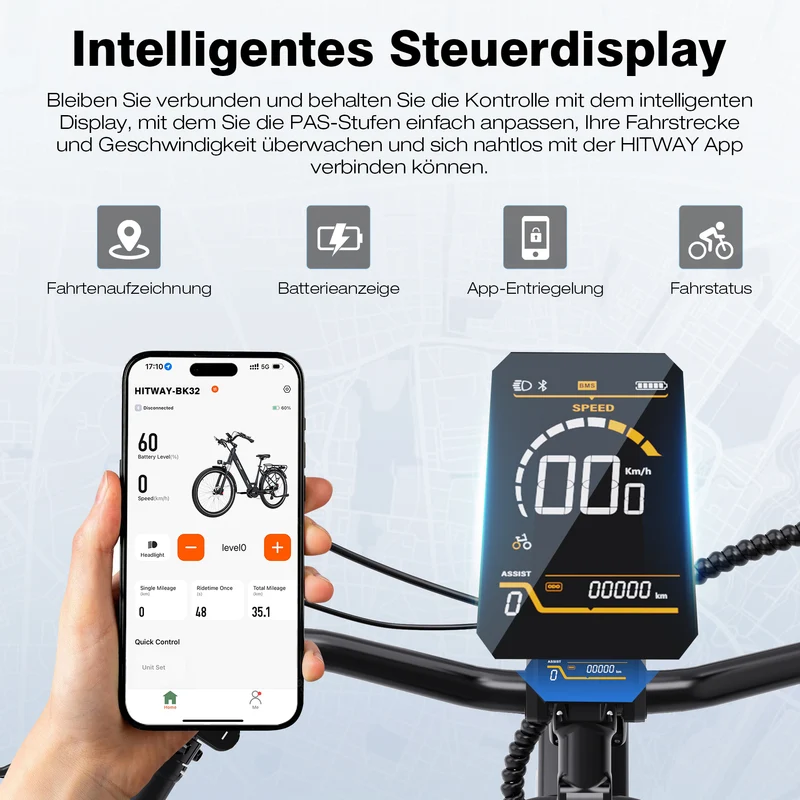 BK32 Mittelmotor-Elektrofahrrad