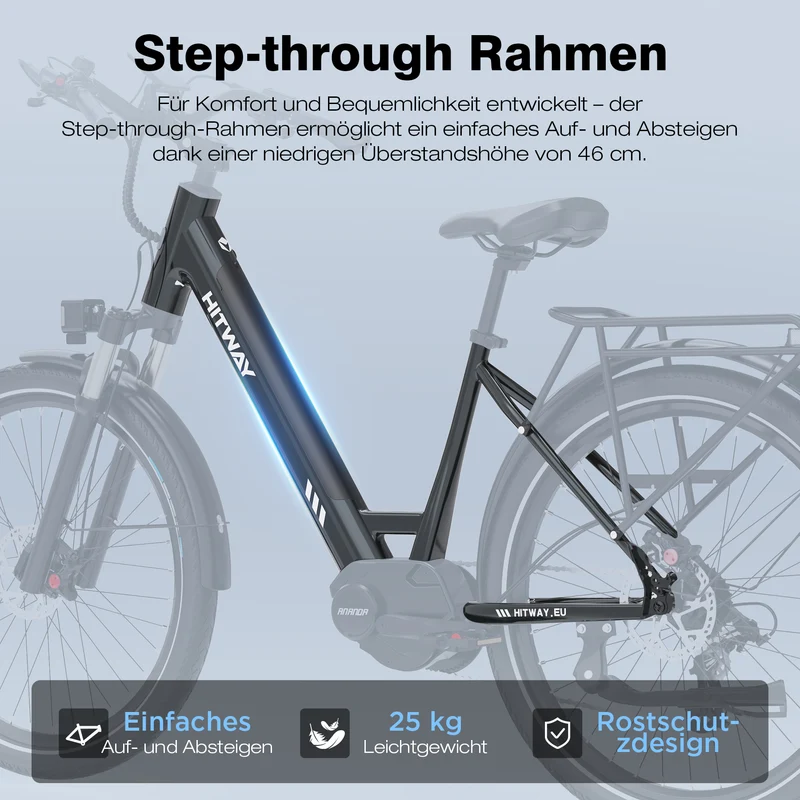 BK32 Mittelmotor-Elektrofahrrad