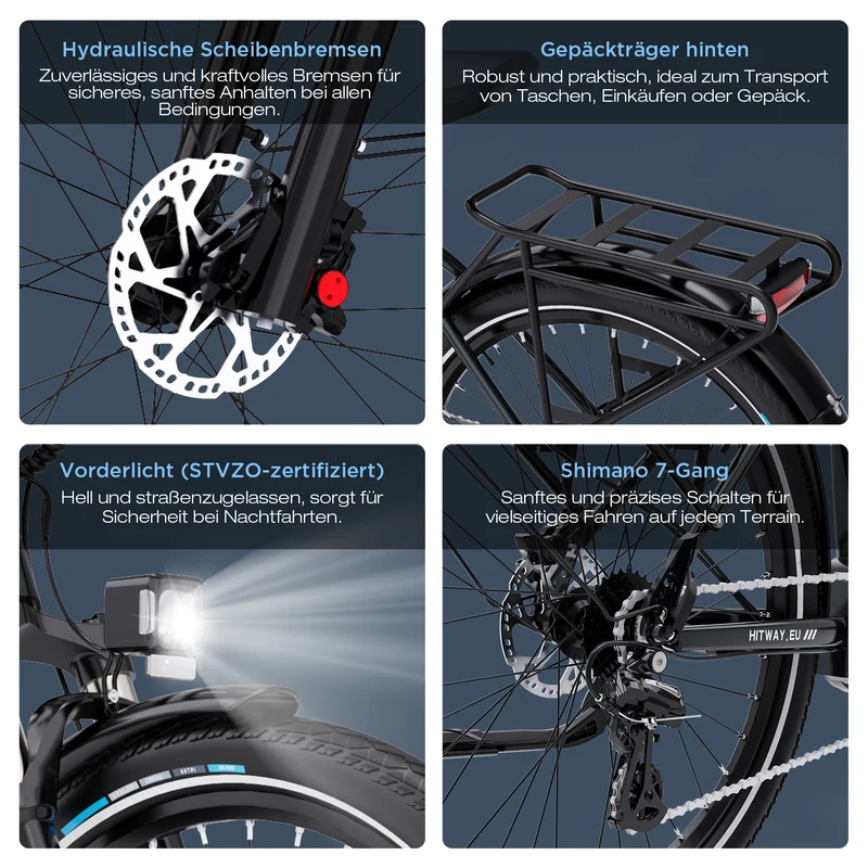 BK32 Mittelmotor-Elektrofahrrad