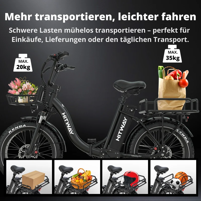 BK6S Plus Lasten-Elektrofahrrad