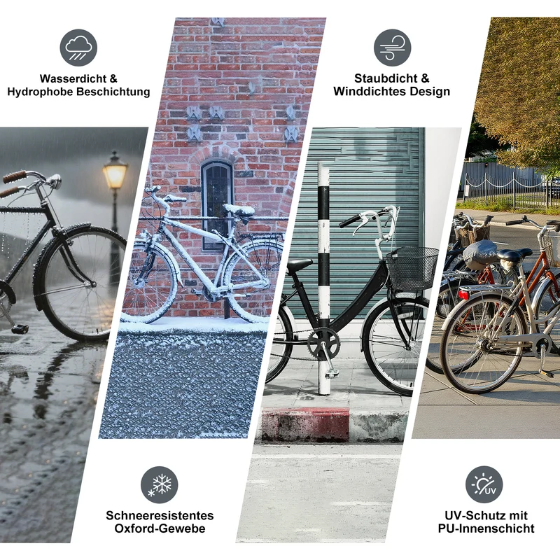 Allwetter-Fahrradabdeckung