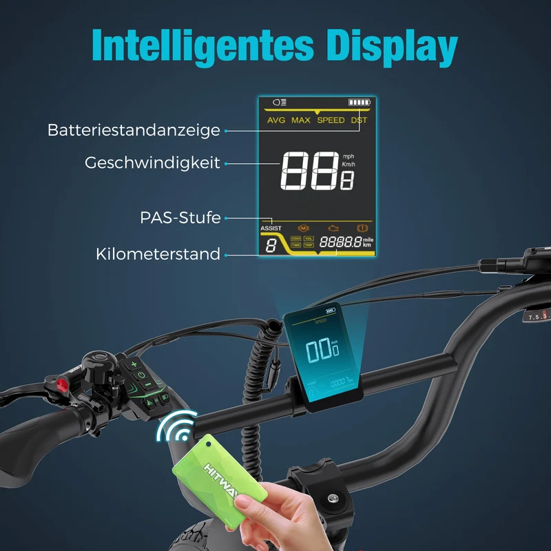 BK10S PRO Klappbares Fatbike E-Bike