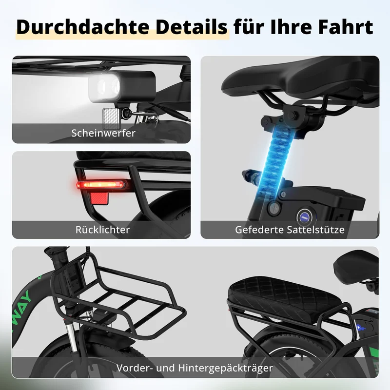 BK6S L1 faltbares Elektrofahrrad