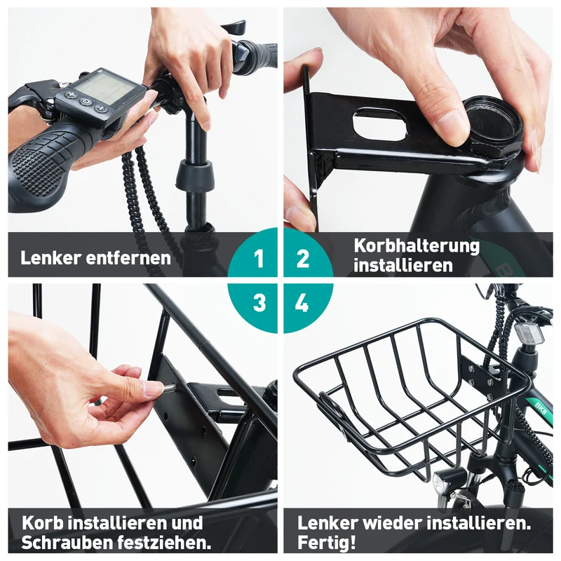 Fahrrad-Vorderradkorb für BK8/BK8S