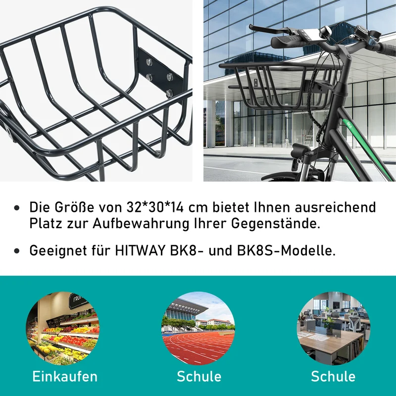 Fahrrad-Vorderradkorb für BK8/BK8S