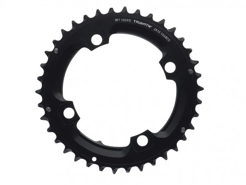 Kettenblatt MTB 38 Z. S1 2x10-fach 104mm LK,aluminium,schwarz,o.Pin