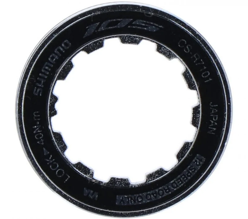 SHIMANO Verschlussring CS-R7101 Verschlussring - für 12-fach Rennrad-Kassetten