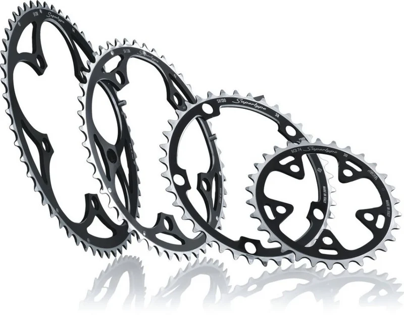 Miche Kettenblatt Supertype BCD 130SH innen 42 Zähne schwarz 9/10f Shimano