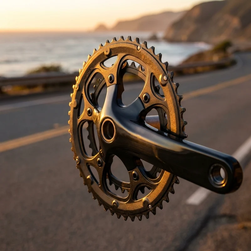 SHIMANO Kettenblatt FC-RS200 50 Zähne für KSR - effiziente Rennrad-Performance