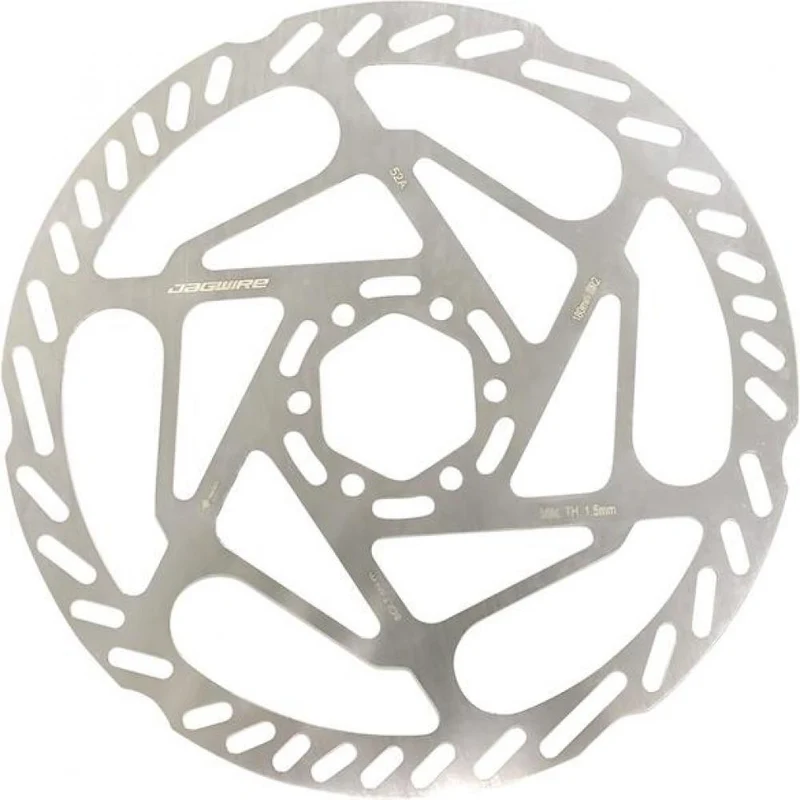 Jagwire Bremsscheibe Sport SR2 6-Loch 220 mm Silber - starke, leise Bremsleistung