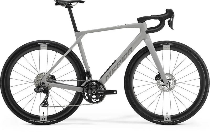 Merida MISSION 7000 silk grey(gunmetal grey) XS grau - leistungsstarkes High-End-Bike