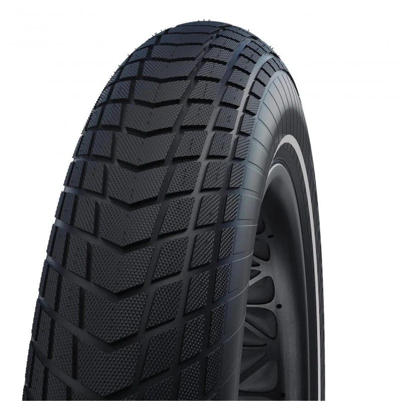 Schwalbe 1x Reifen Set Super Moto-X 20x4.00" (100-406) + 1x Fahrradschlauch Nr. 7XXL 20" AV40