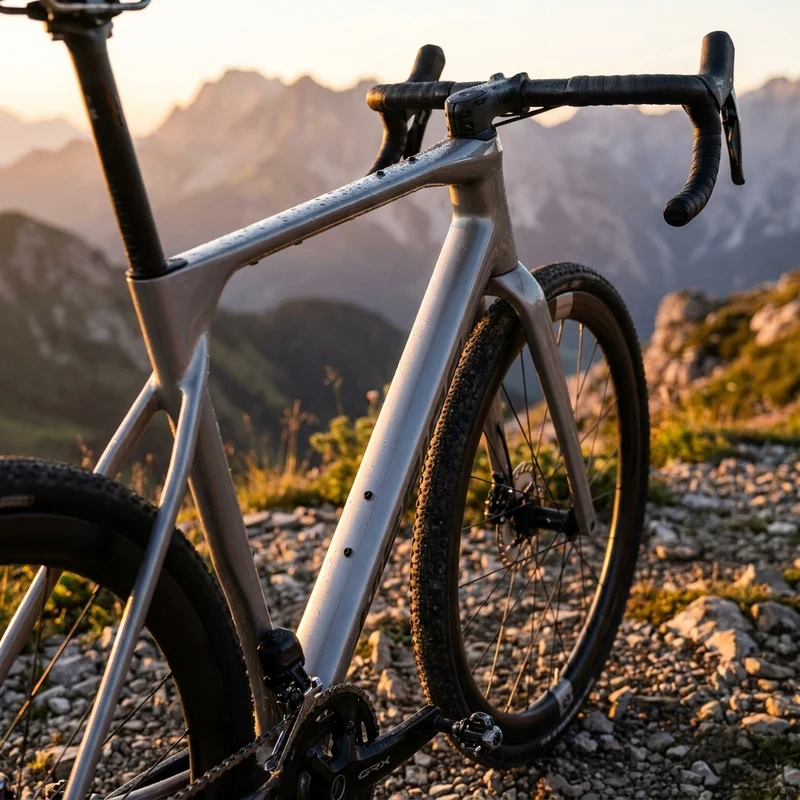 Merida MISSION 7000 silk grey(gunmetal grey) S grau - leistungsstarkes Fahrradrahmenset