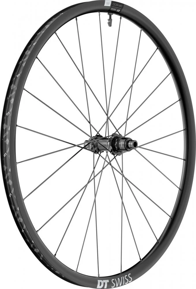DT Swiss Laufrad GR 1600 SPLINE 29" 622 x 25 mm schwarz - vielseitiges Gravel- und Bikepacking-Laufrad