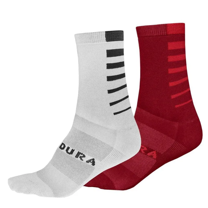 Endura Coolmax Stripe Socken (Doppelpack)