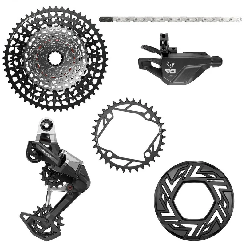 SRAM Kit Eagle 90 T-Type E-MTB ohne Kurbelarme - Maximal robuste Schalt-Performance
