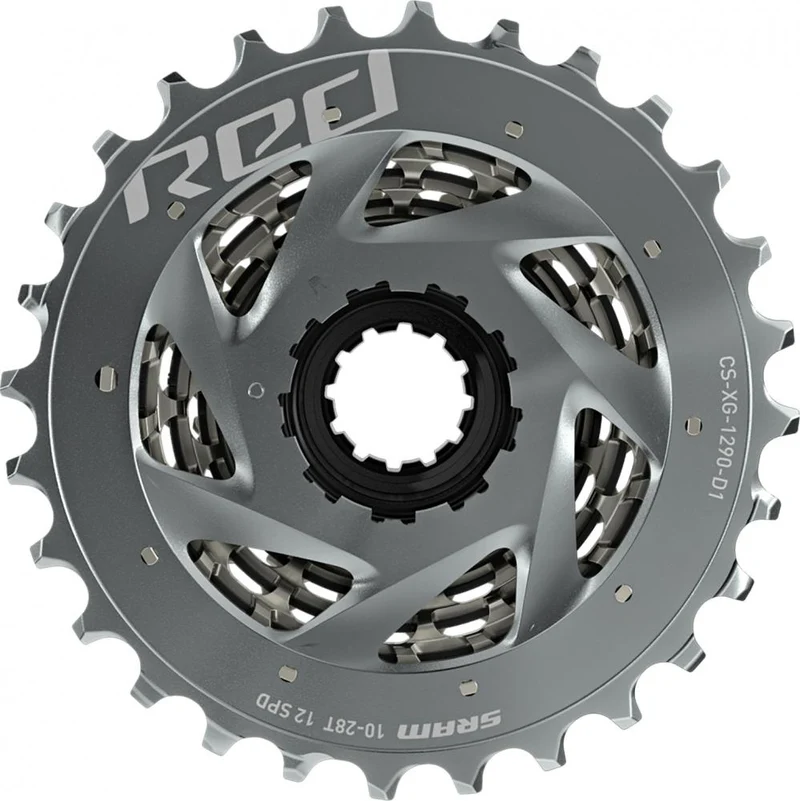 SRAM Kassette XG-1290 12-fach Red AXS 10-28 - leichte High-Performance-Rennradkassette