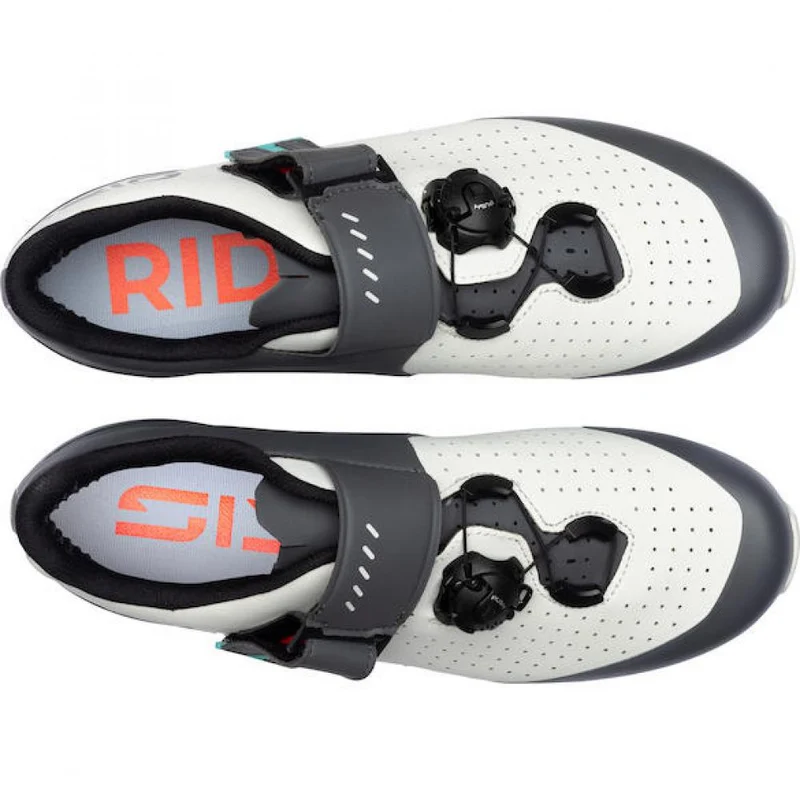 Sidi MTB PHYSIS ice white/anthracite 42,5 Weiß/Anthrazit - steifer Carbon-MTB-Schuh mit Top-Passform