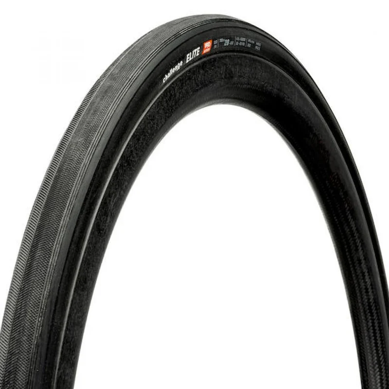 Challenge Road-Reifen Elite Pro Handmade Clincher 28-622 Schwarz - langlebiger Trainings- und Rennreifen