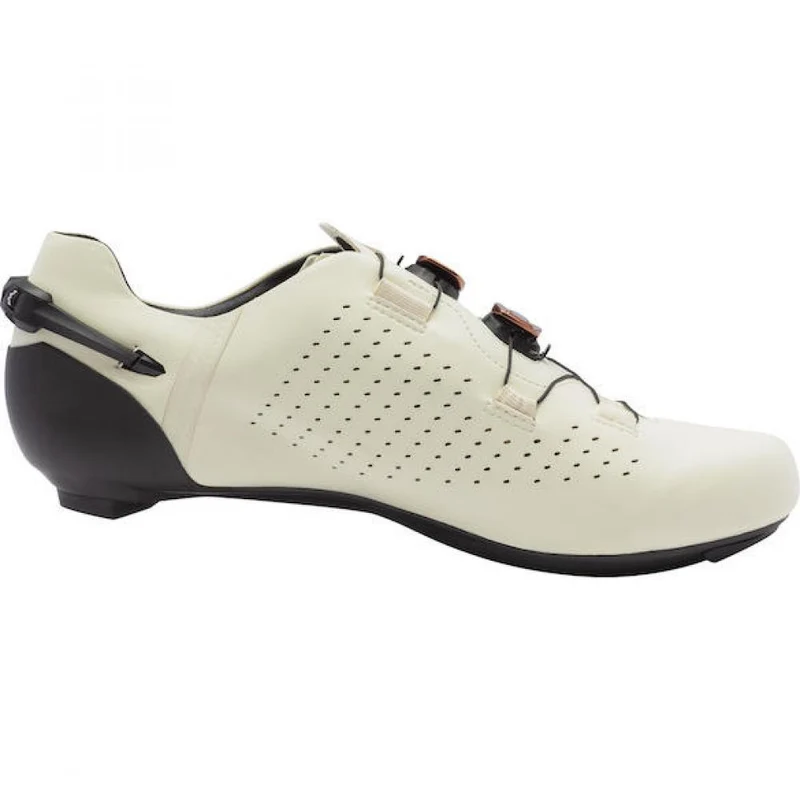 Sidi ROAD SHOT 3 ivory 46 Beige - ultrasteifer Rennradschuh mit DUO-FIT Carbonsohle