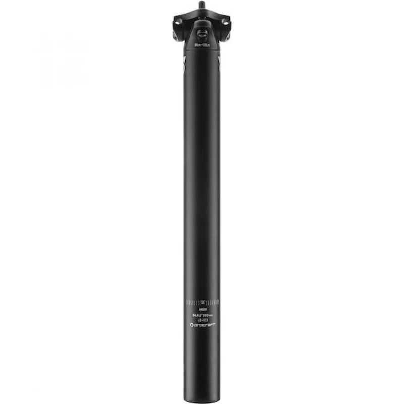 Procraft Sattelstütze Allround Essential 34,9 x 400 mm Schwarz - robuste Allround-Lösung