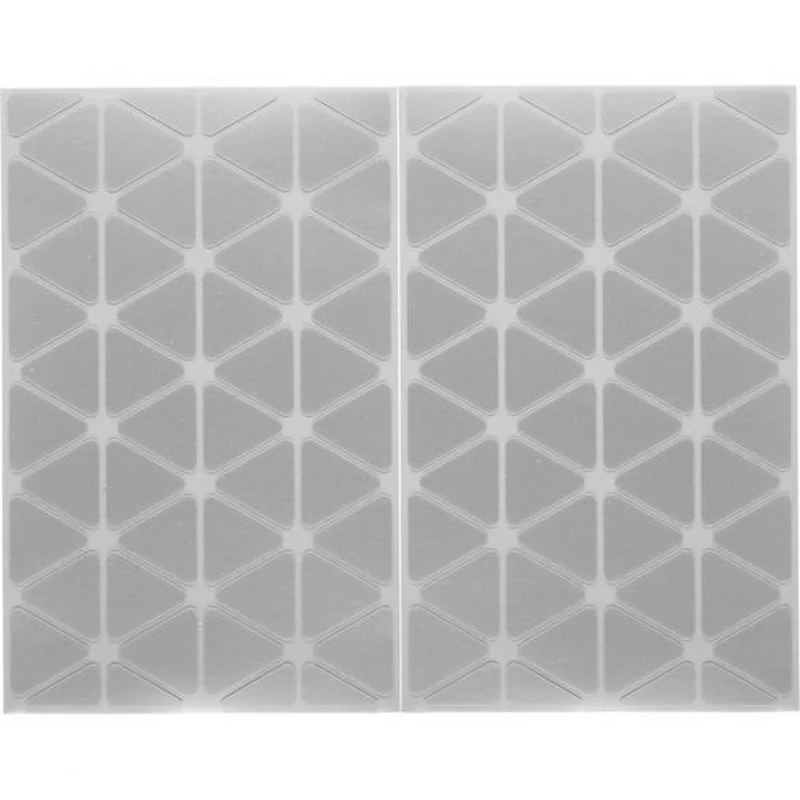 Procraft Reflektoren Sticker Set - Dreiecke Klein Silber - mehr Sichtbarkeit und Style