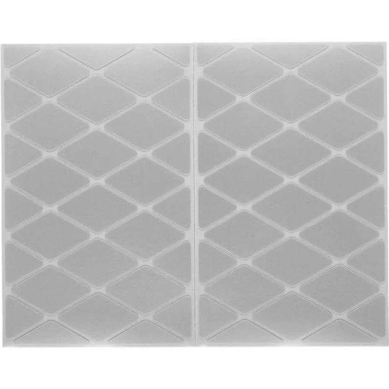 Procraft Reflektoren Sticker Set - Rauten Groß Silber - mehr Sichtbarkeit & Style