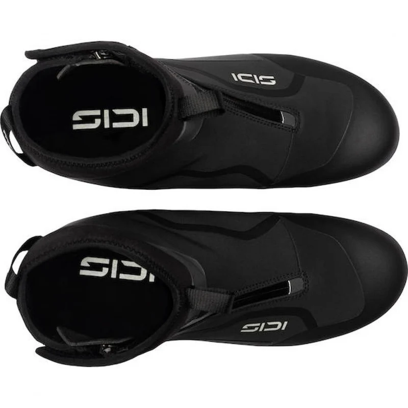 Sidi ROAD NUBES black/black 50 Schwarz - wasserdichter Rennrad-Winterschuh mit R2CC-Carbonsohle