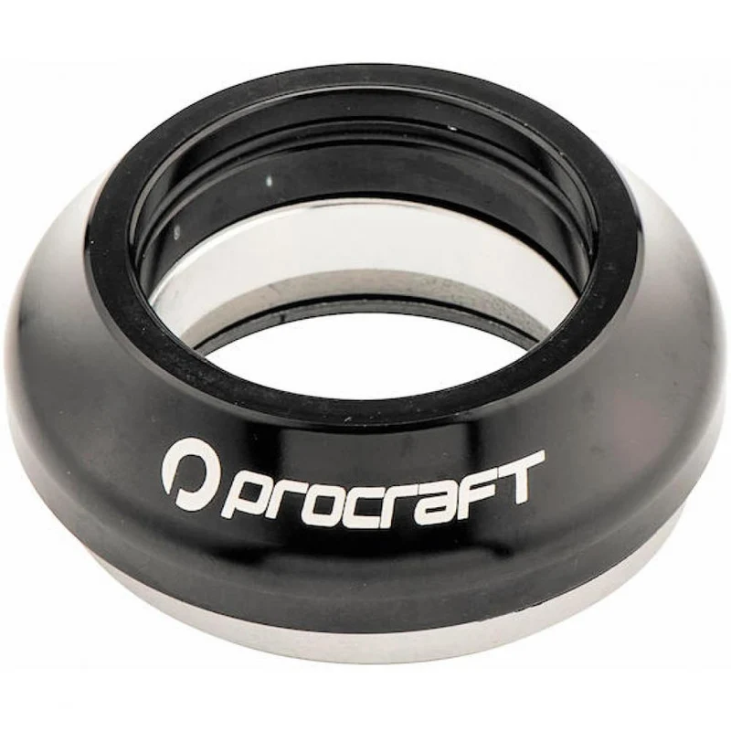 Procraft Steuersatz FIO 1.5" Schwarz - integrierter Ahead-Steuersatz für präzises Lenkverhalten