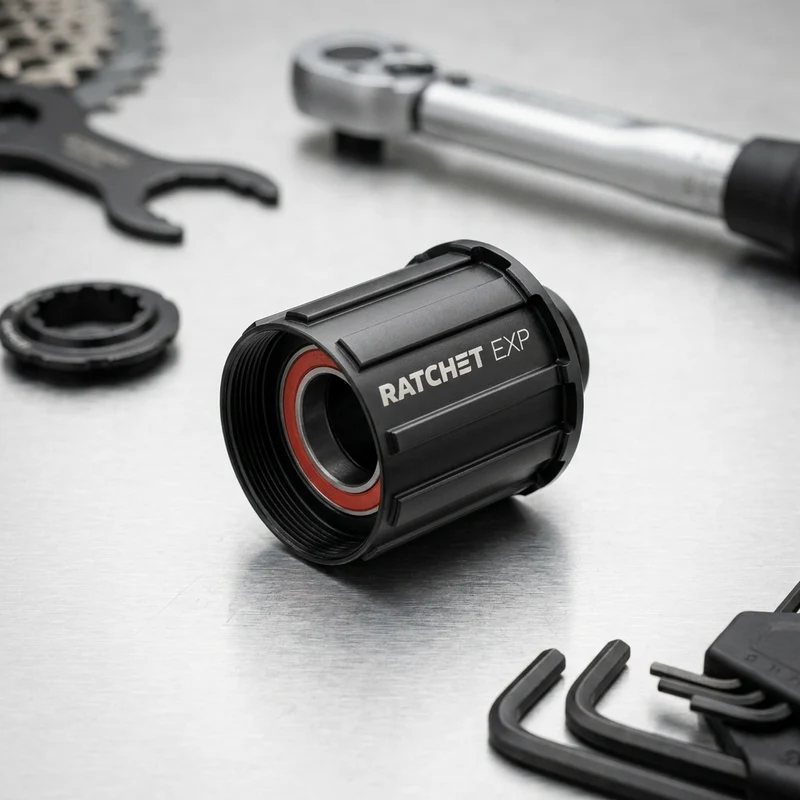 DT Swiss Freilauf/Rotor Umrüstkit Shimano Ratchet EXP 12 x 142/148 mm Schwarz - einfache Umrüstung