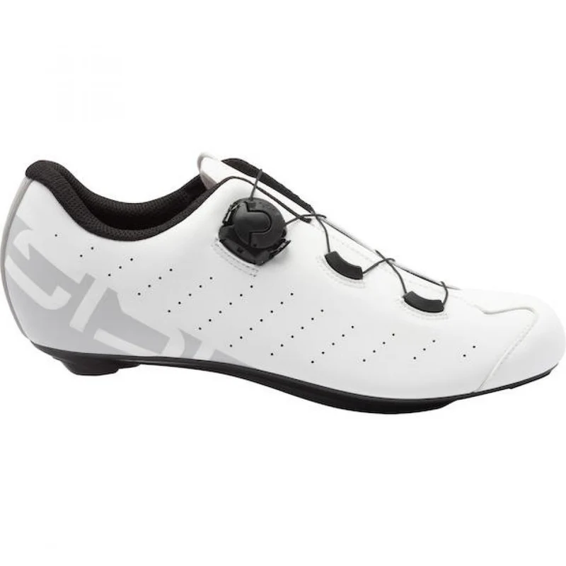 Sidi ROAD FAST 2 white/gray 45 Weiß - aerodynamischer Rennradschuh mit steifer Aerolite-Sohle