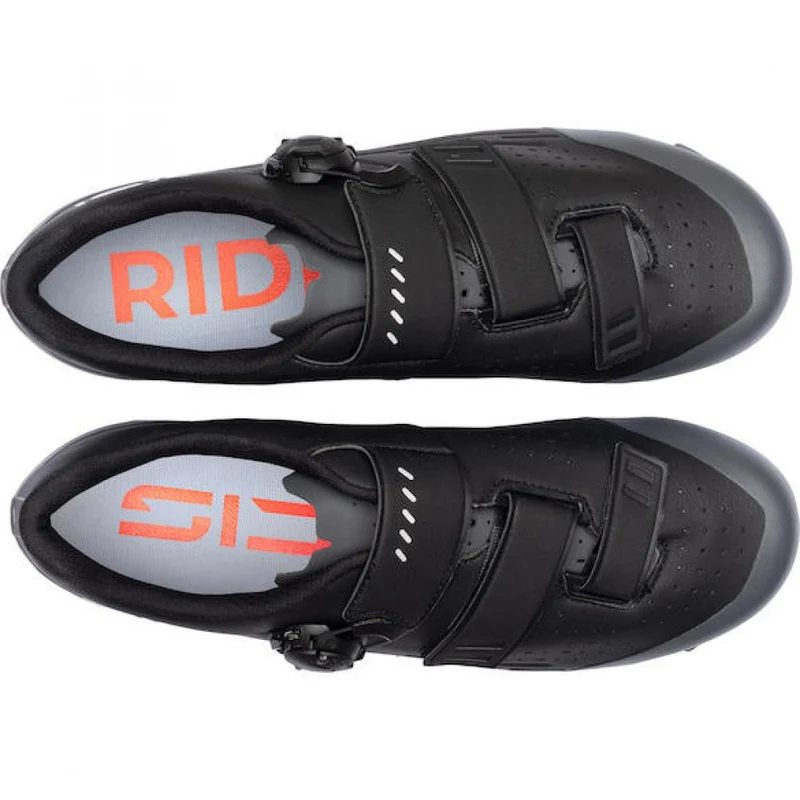 Sidi MTB SILVIS XC black 42,5 Schwarz - steifer Carbon-MTB-Schuh für Cross-Country