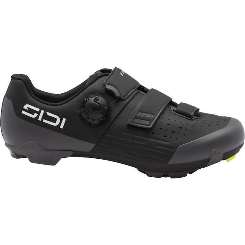 Sidi MTB SILVIS XC black 44,5 Schwarz - leistungsstarker MTB-Schuh für Cross-Country