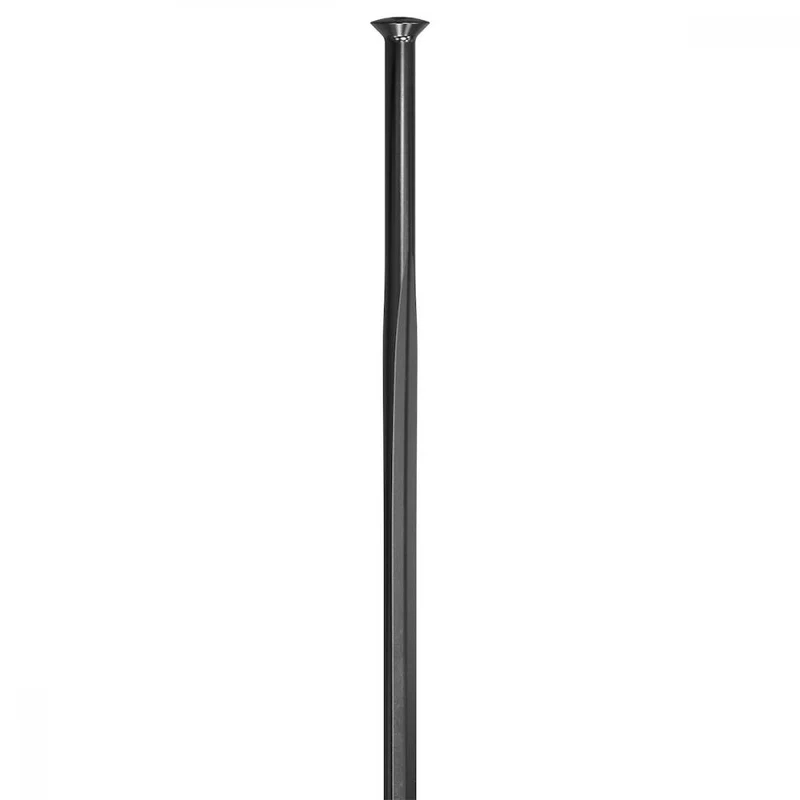 DT Swiss Speiche Aero Comp Straightpull 2.0/2.3/1.2 244 mm schwarz - aerodynamische Präzisionsspeiche